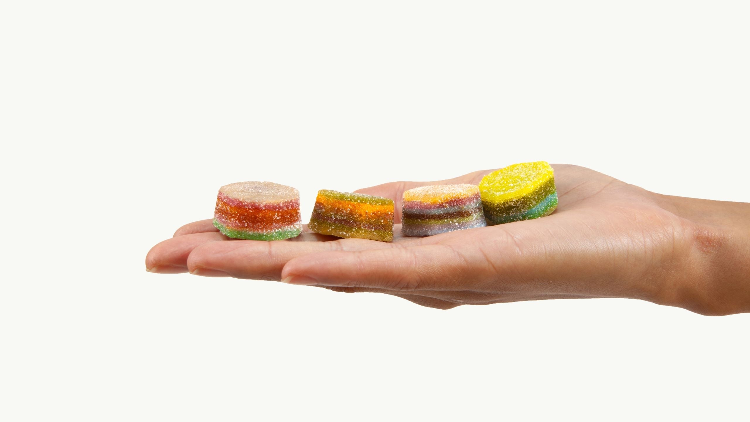 Elo smart gummies in hand
